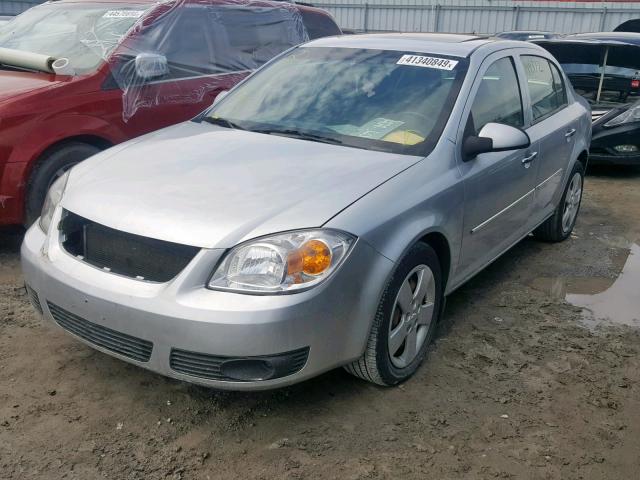 1G1AF5F59A7190465 - 2010 CHEVROLET COBALT 2LT SILVER photo 2