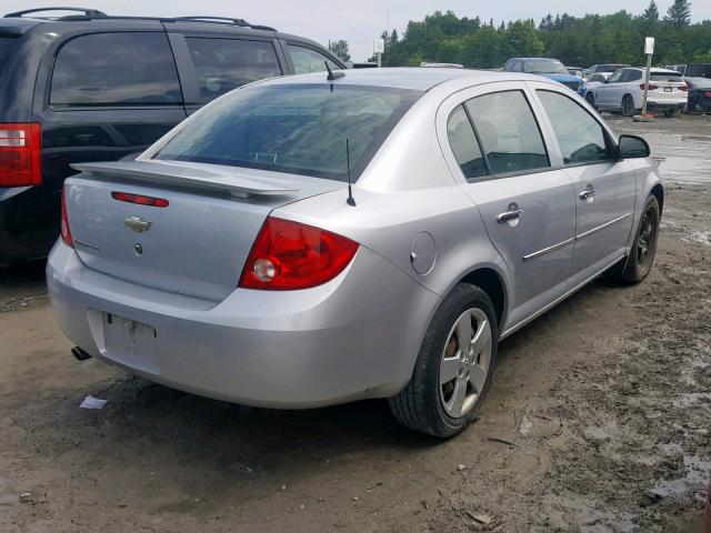 1G1AF5F59A7190465 - 2010 CHEVROLET COBALT 2LT SILVER photo 4