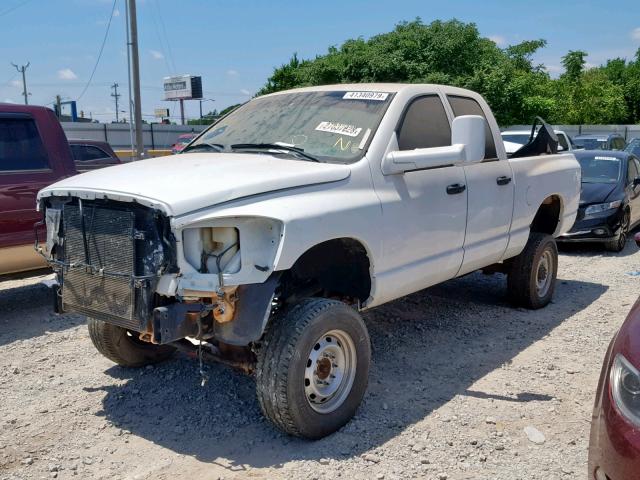 3D7KS28AX8G248152 - 2008 DODGE RAM 2500 S WHITE photo 2