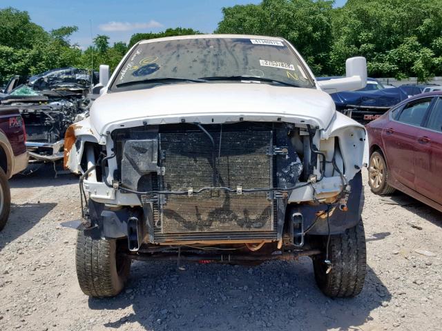 3D7KS28AX8G248152 - 2008 DODGE RAM 2500 S WHITE photo 9