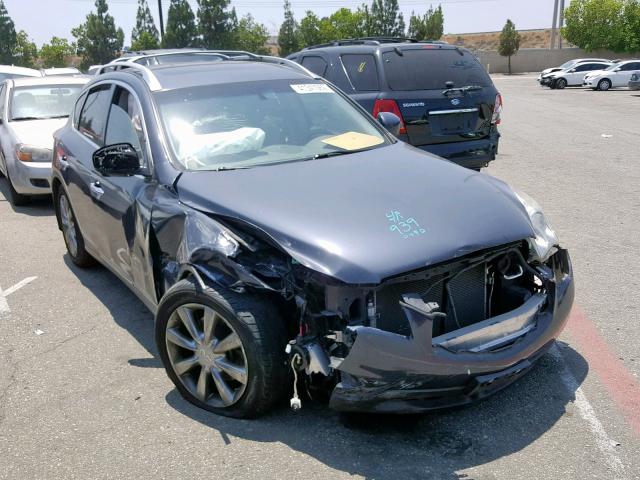 JNKAJ09EX9M900490 - 2009 INFINITI EX35 BASE CHARCOAL photo 1