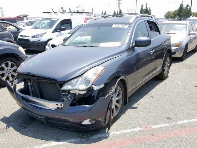 JNKAJ09EX9M900490 - 2009 INFINITI EX35 BASE CHARCOAL photo 2