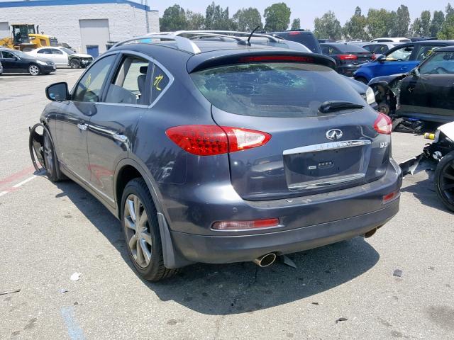 JNKAJ09EX9M900490 - 2009 INFINITI EX35 BASE CHARCOAL photo 3