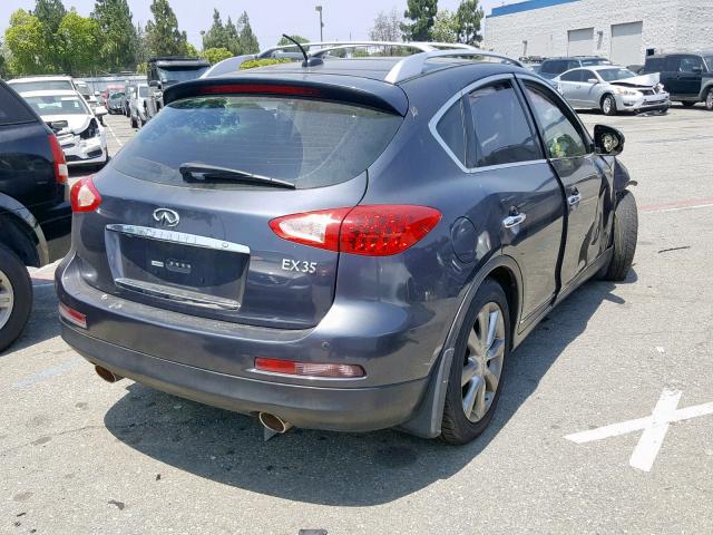 JNKAJ09EX9M900490 - 2009 INFINITI EX35 BASE CHARCOAL photo 4