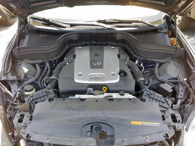 JNKAJ09EX9M900490 - 2009 INFINITI EX35 BASE CHARCOAL photo 7