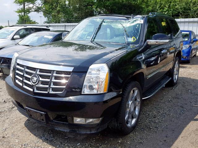 1GYFK63868R239272 - 2008 CADILLAC ESCALADE L BLACK photo 2