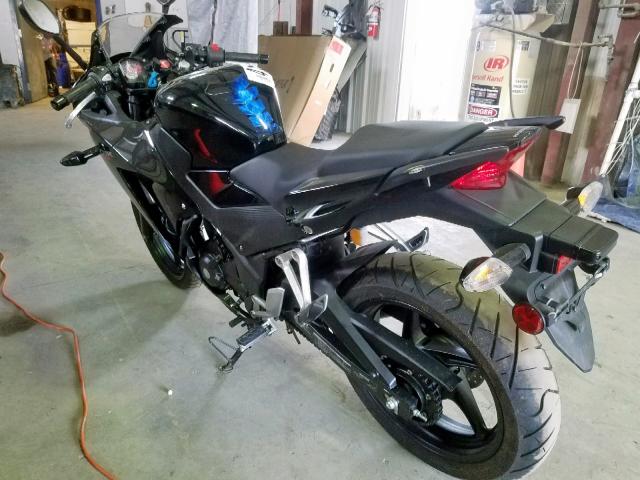 MLHNC5157F5100612 - 2015 HONDA CBR300 RA BLACK photo 3