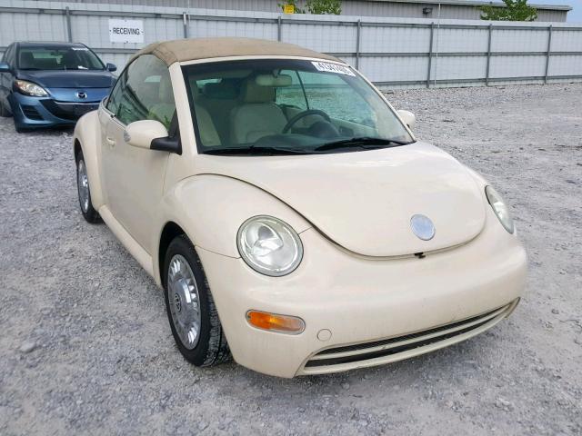 3VWBM31Y55M367593 - 2005 VOLKSWAGEN NEW BEETLE კრემისფერი ფოტო 1