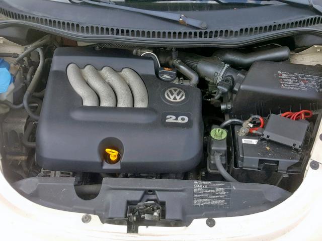 3VWBM31Y55M367593 - 2005 VOLKSWAGEN NEW BEETLE კრემისფერი ფოტო 7