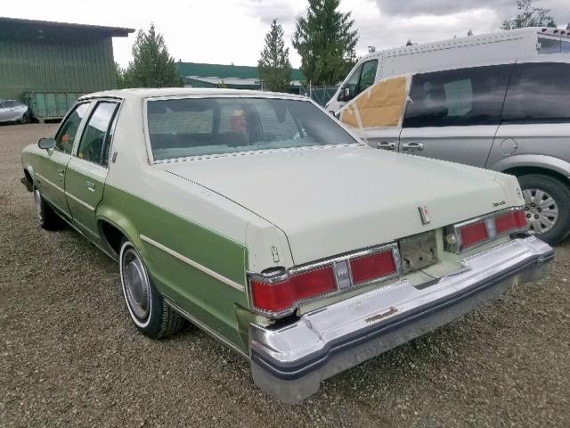 3N69R9X204821 - 1979 OLDSMOBILE DELTA 88 TWO TONE photo 3