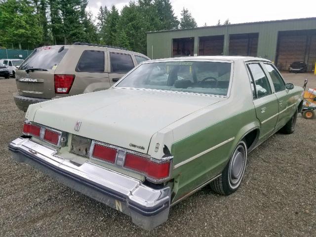 3N69R9X204821 - 1979 OLDSMOBILE DELTA 88 TWO TONE photo 4