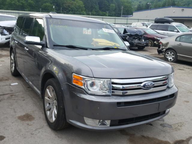 2FMGK5DC5ABA90218 - 2010 FORD FLEX LIMIT GRAY photo 1