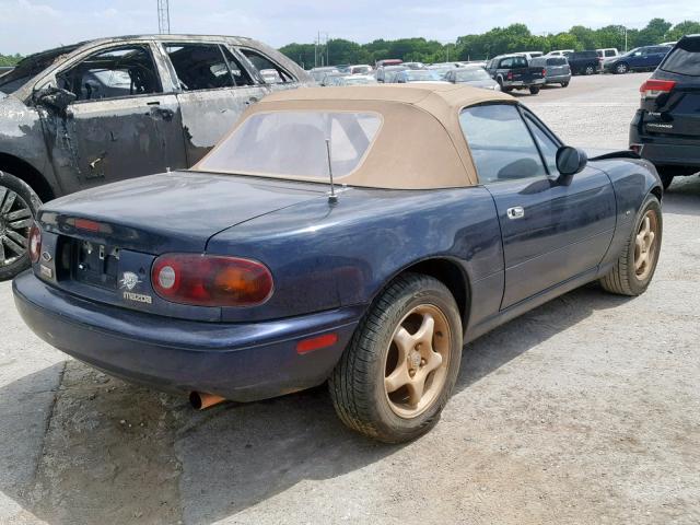 JM1NA3535T0708384 - 1996 MAZDA MX-5 MIATA BLUE photo 4