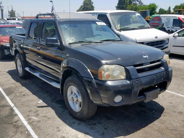 1N6ED27T91C369569 - 2001 NISSAN FRONTIER C BLACK photo 1