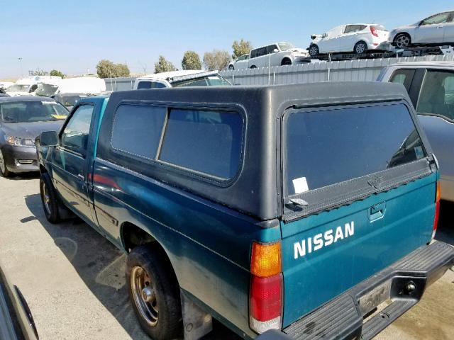 1N6ND11S3JC301231 - 1988 NISSAN D21 SHORT TEAL photo 3