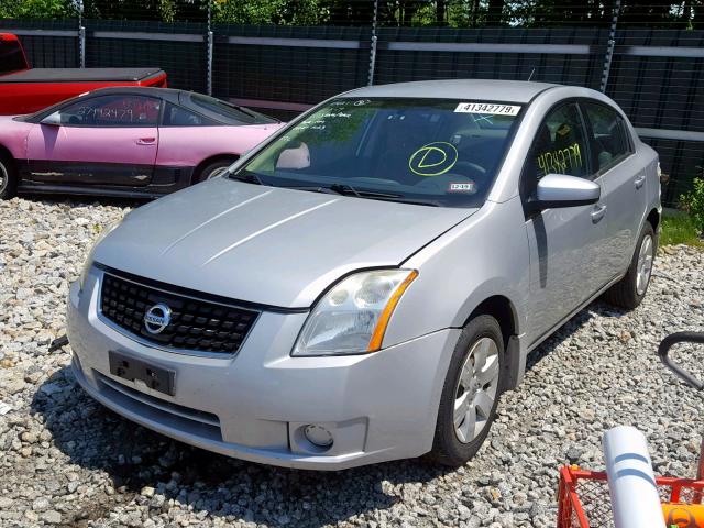 3N1AB61E69L630121 - 2009 NISSAN SENTRA 2.0 SILVER photo 2