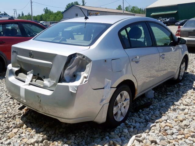 3N1AB61E69L630121 - 2009 NISSAN SENTRA 2.0 SILVER photo 4