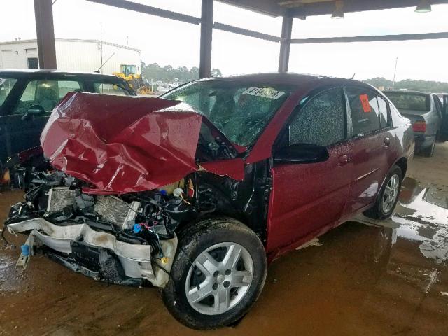 1G8AJ55F56Z159882 - 2006 SATURN ION LEVEL MAROON photo 2