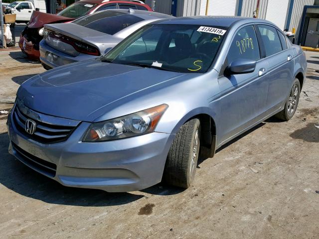 1HGCP2F47BA115353 - 2011 HONDA ACCORD LXP BLUE photo 2