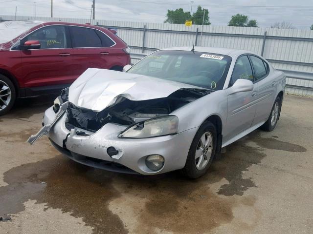 2G2WS522X51314092 - 2005 PONTIAC GRAND PRIX SILVER photo 2