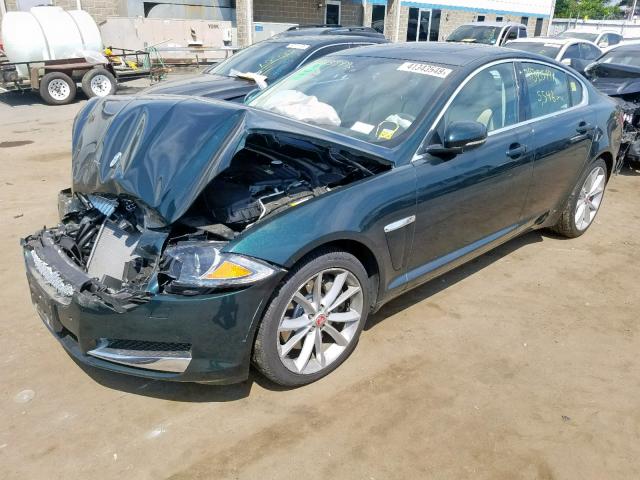 SAJWJ0FF8F8U65298 - 2015 JAGUAR XF 3.0 SPO GREEN photo 2