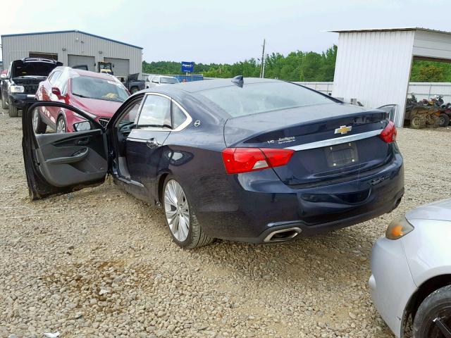 2G1125S32J9105822 - 2018 CHEVROLET IMPALA PRE BLUE photo 3