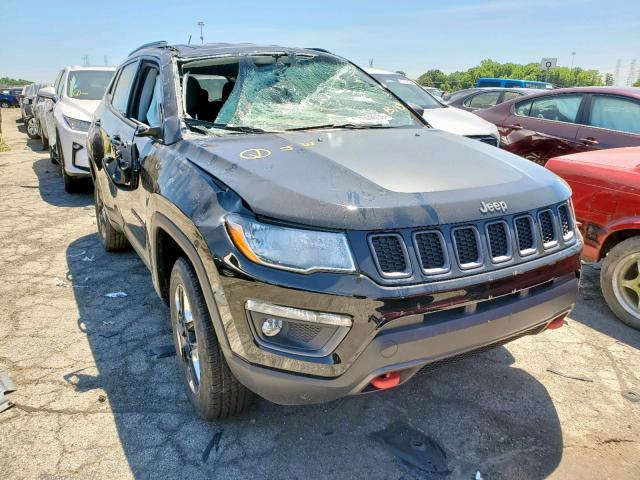 3C4NJDDBXJT168819 - 2018 JEEP COMPASS TR BLACK photo 1