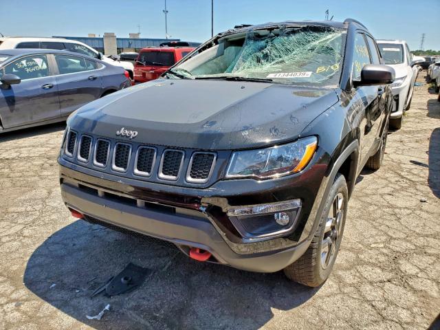 3C4NJDDBXJT168819 - 2018 JEEP COMPASS TR BLACK photo 2