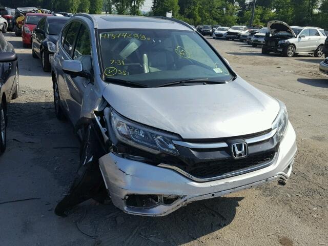 2HKRM4H79GH610576 - 2016 HONDA CR-V EXL SILVER photo 1