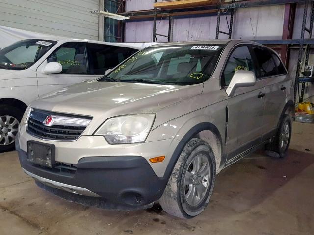 3GSDL43N39S629950 - 2009 SATURN VUE XE TAN photo 2