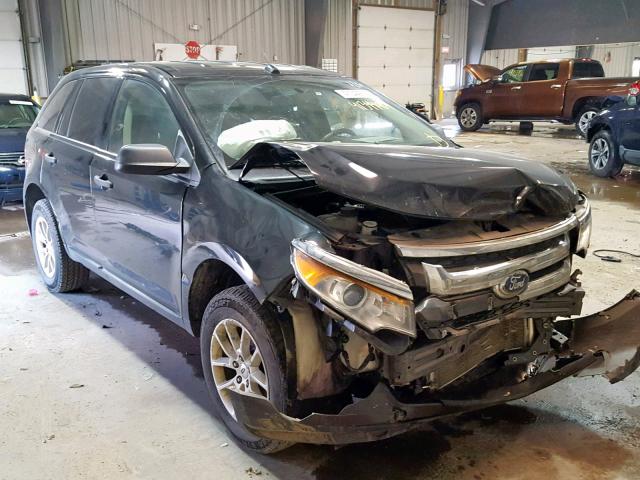 2FMDK3GC9DBE19428 - 2013 FORD EDGE SE BLACK photo 1