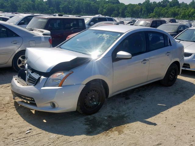 3N1AB6AP3CL766148 - 2012 NISSAN SENTRA 2.0 SILVER photo 2