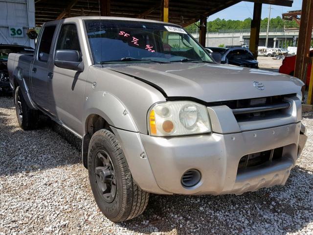 1N6ED29X74C481016 - 2004 NISSAN FRONTIER C GRAY photo 1