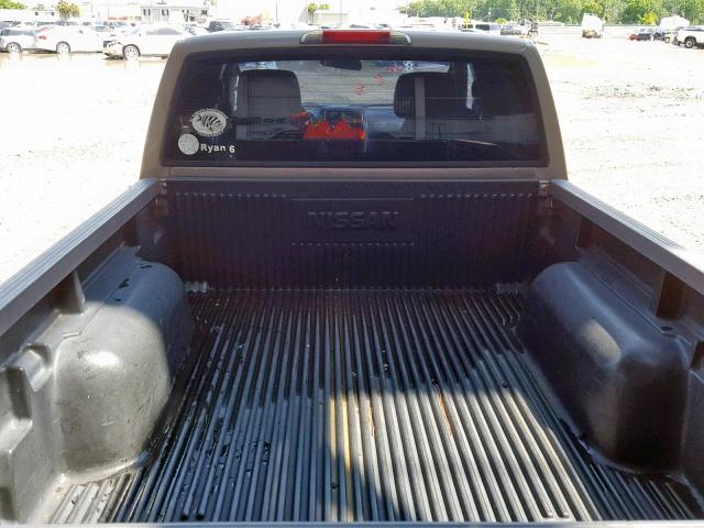 1N6ED29X74C481016 - 2004 NISSAN FRONTIER C GRAY photo 9