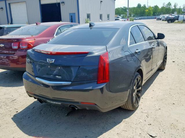 1G6AH5RX3H0207538 - 2017 CADILLAC ATS LUXURY GRAY photo 4