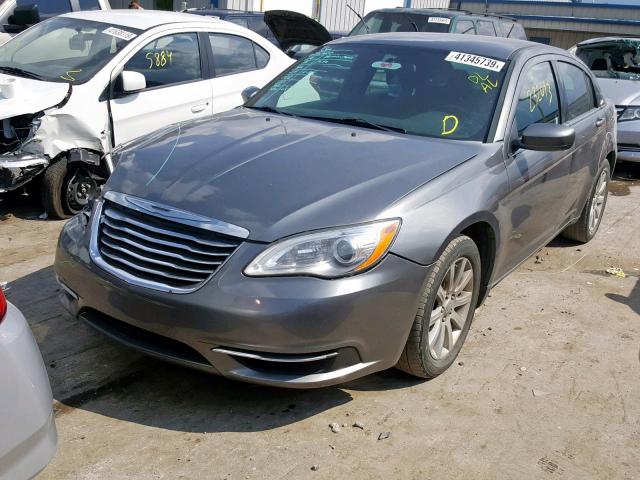 1C3CCBBB8CN283712 - 2012 CHRYSLER 200 TOURIN GRAY photo 2