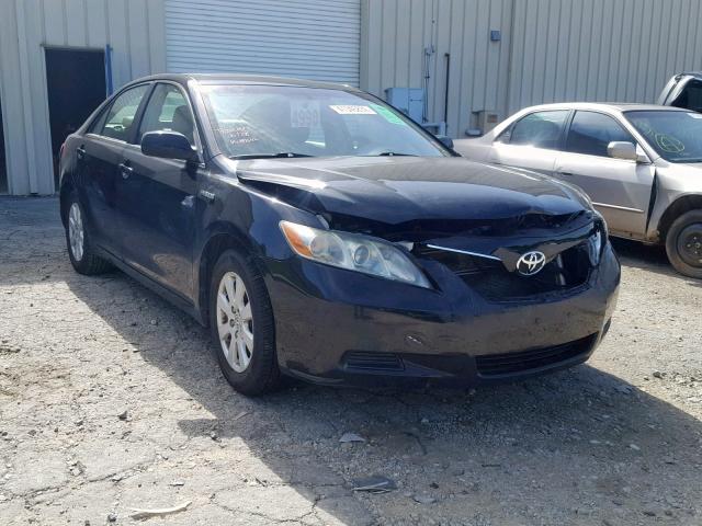 4T1BB46K99U083089 - 2009 TOYOTA CAMRY HYBR BLACK photo 1