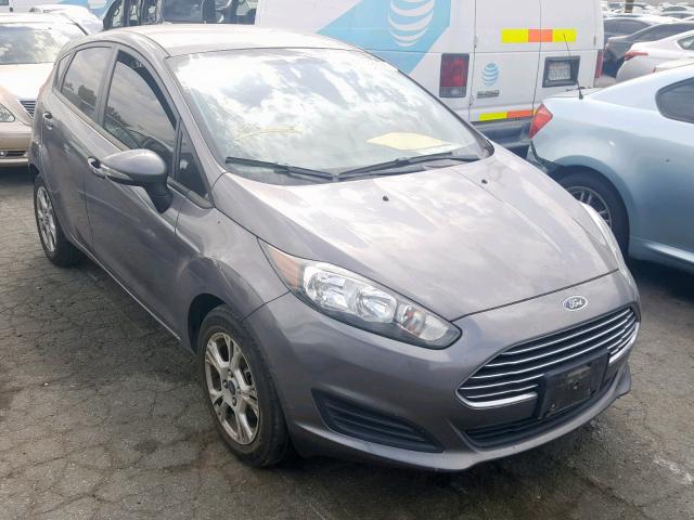 3FADP4EJXEM186808 - 2014 FORD FIESTA SE GRAY photo 1