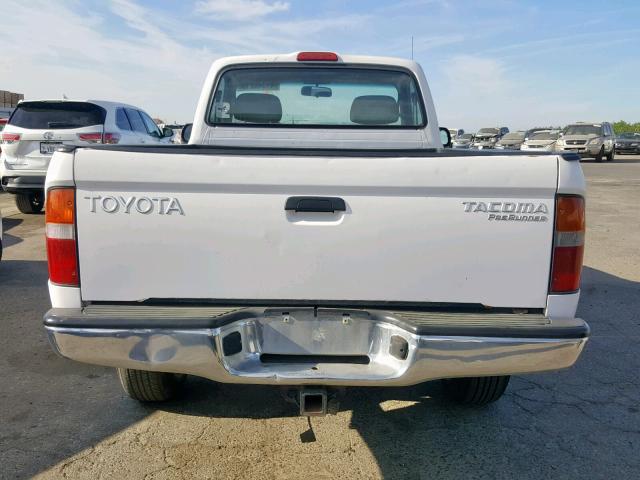 4TANM92N8YZ597814 - 2000 TOYOTA TACOMA PRE WHITE photo 6