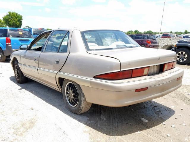 1G4NJ52T8TC433734 - 1996 BUICK SKYLARK GR GOLD photo 3