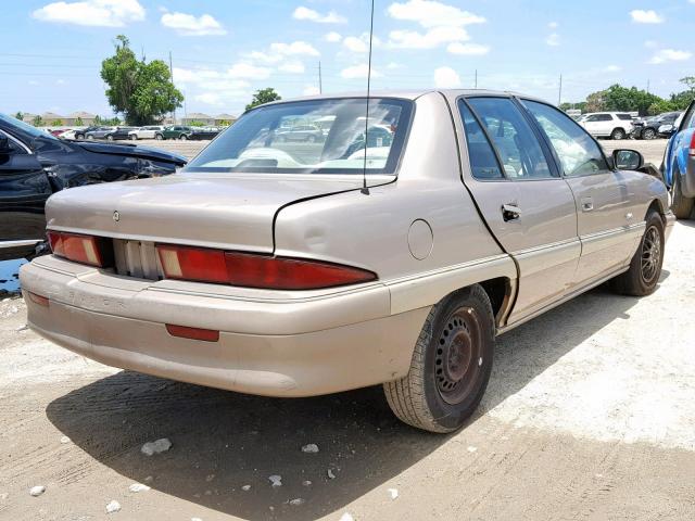 1G4NJ52T8TC433734 - 1996 BUICK SKYLARK GR GOLD photo 4