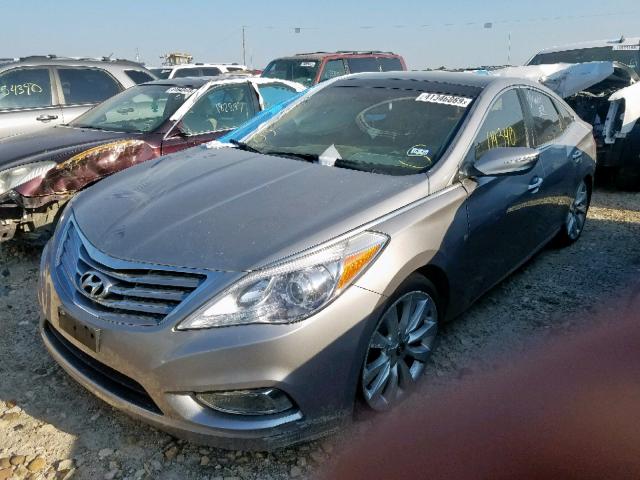 KMHFH4JG2DA231161 - 2013 HYUNDAI AZERA GLS SILVER photo 2