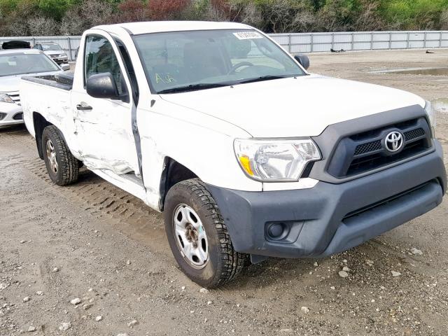 5TFNX4CN5CX016867 - 2012 TOYOTA TACOMA WHITE photo 1