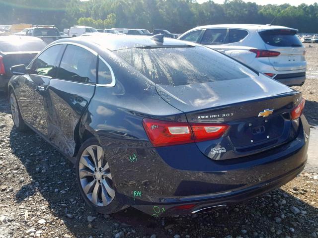 1G1ZH5SX4GF338735 - 2016 CHEVROLET MALIBU PRE BLUE photo 3