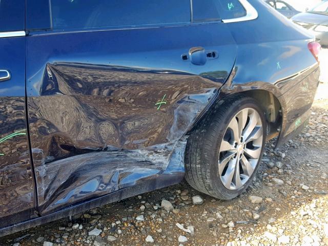 1G1ZH5SX4GF338735 - 2016 CHEVROLET MALIBU PRE BLUE photo 9