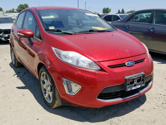 3FADP4FJXCM135028 - 2012 FORD FIESTA SES RED photo 1