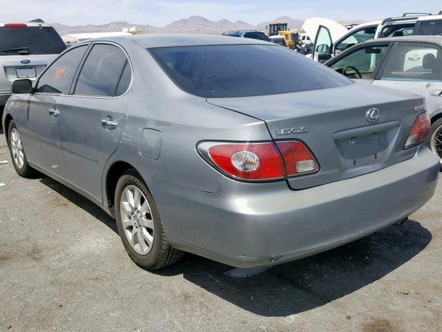 JTHBF30G536007404 - 2003 LEXUS ES 300 GRAY photo 3