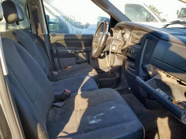 3D7KR28C75G704228 - 2005 DODGE RAM 2500 S ნაცრისფერი ფოტო 5