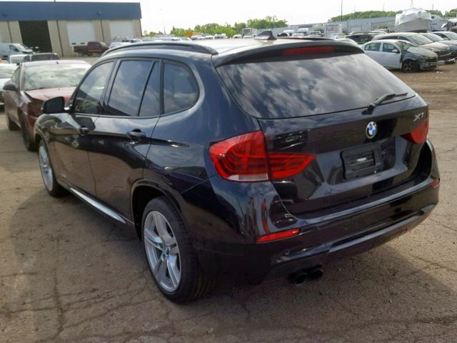 WBAVM5C5XFVV93809 - 2015 BMW X1 XDRIVE3 BLACK photo 3
