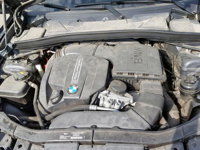 WBAVM5C5XFVV93809 - 2015 BMW X1 XDRIVE3 BLACK photo 7